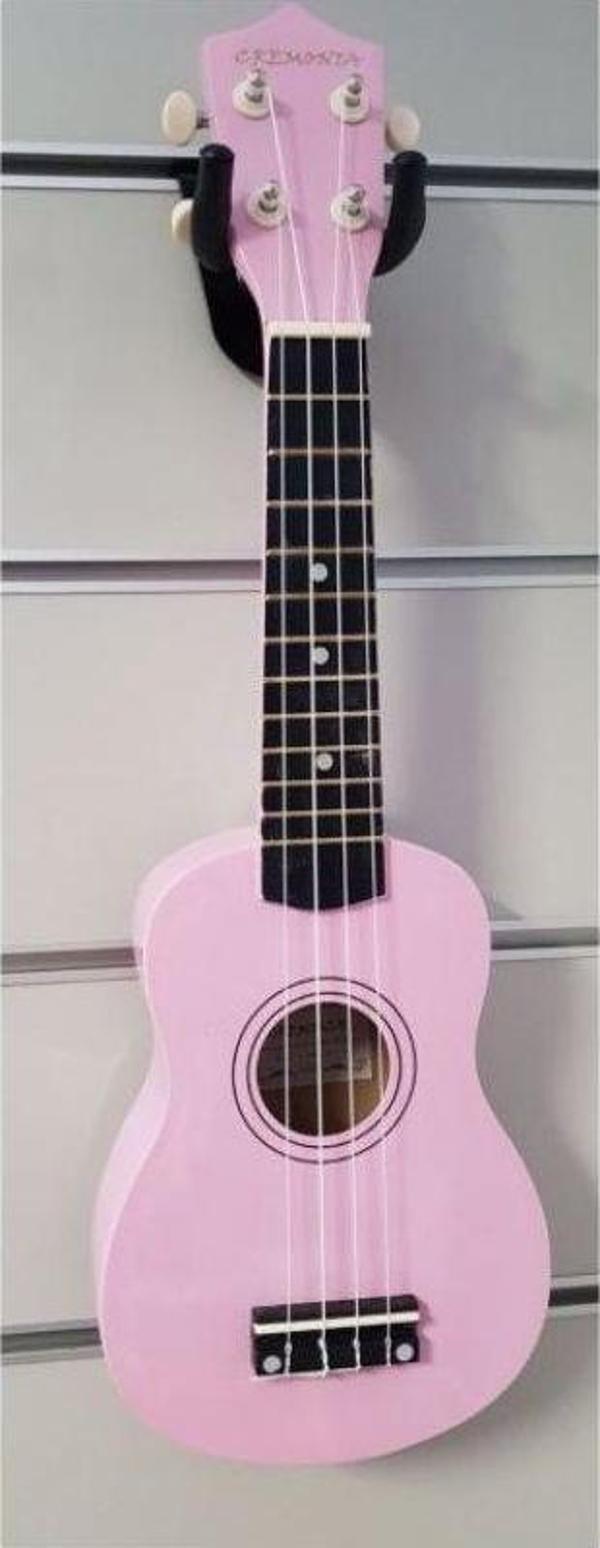 CREMONİA AU01L-21PK SOPRANO UKULELE PEMBE - Image 1