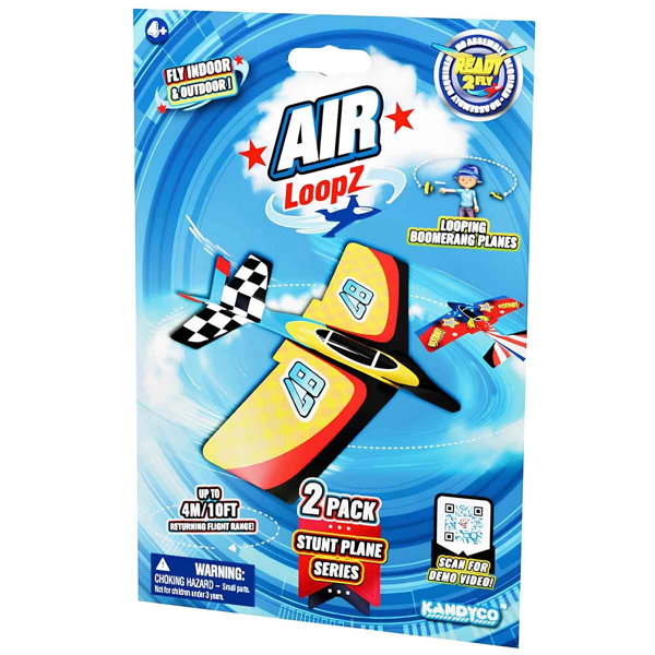 Airloopz Fırlat Yakala Uçak Sürpriz Paket ARL00000 Kız Erkek Çocuk Oyuncak Eğitici Oyuncaklar - Image 1