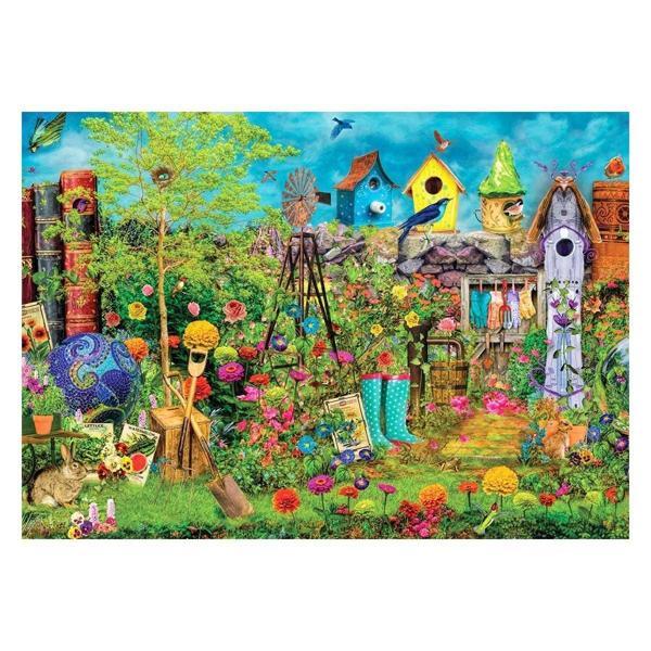KS Summer Garden 1500 Parça Puzzle Kız Erkek Çocuk Oyuncak Eğitici Oyuncaklar - Image 1