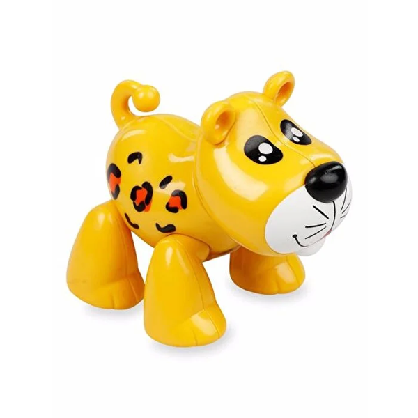 Birlik Gırgır Hayvanlar Leopar Kız Erkek Çocuk Oyuncak Eğitici Oyuncaklar - Image 1
