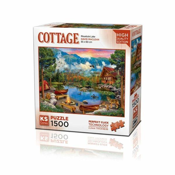 22036 Mountain Lake 1500 Parça Puzzle -KS Kız Erkek Çocuk Oyuncak Eğitici Oyuncaklar - Image 1