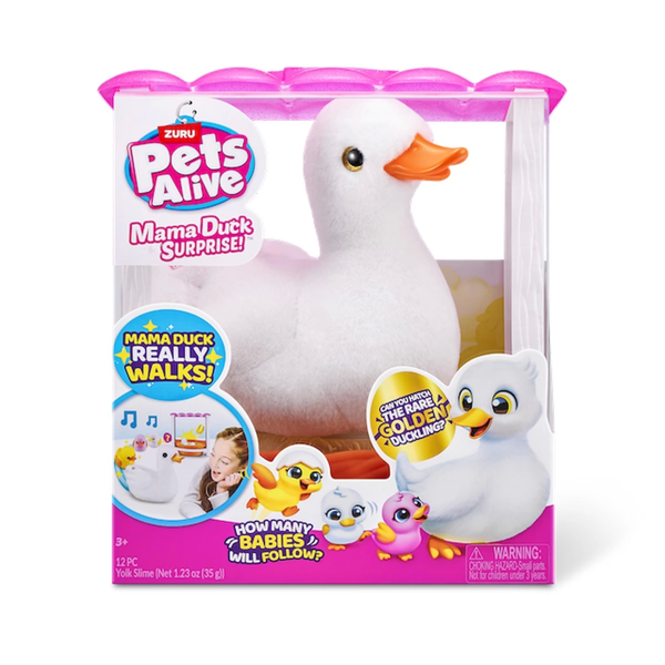 Pets Alive Anne & Yavru Ördekler PEL03000 Kız Erkek Çocuk Oyuncak Eğitici Oyuncaklar - Image 1