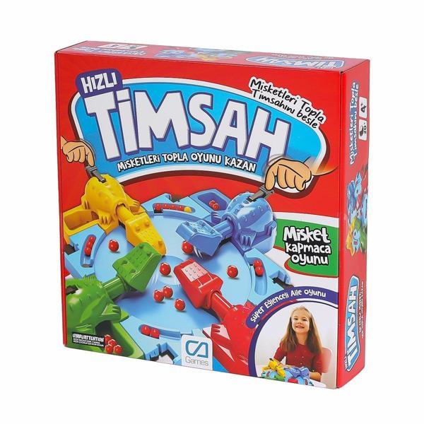 5211 CAPLS-5211 Hızlı Timsah -Ca Games Kız Erkek Çocuk Oyuncak Eğitici Oyuncaklar - Image 1