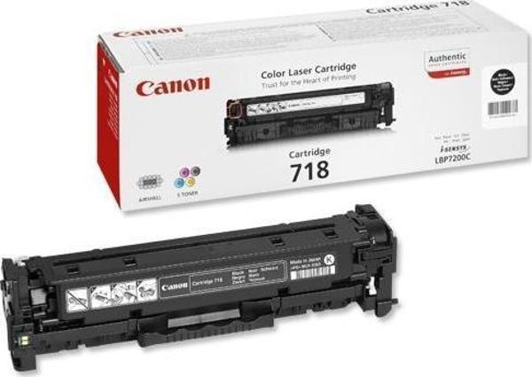 Canon CRG-718BK Black Siyah Toner MF728-729 MFC8350-8580 LBP7210 - Image 1