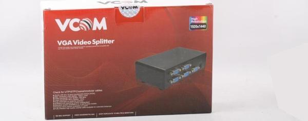 Vcom DD138 1-8 Port 350MHZ Metal Vga Splitter - Image 1
