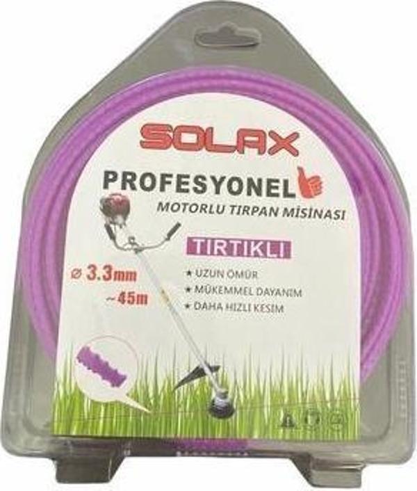 Solax Tırpan Misinası Tırtıklı 3.3 mm 45 mt - Image 1