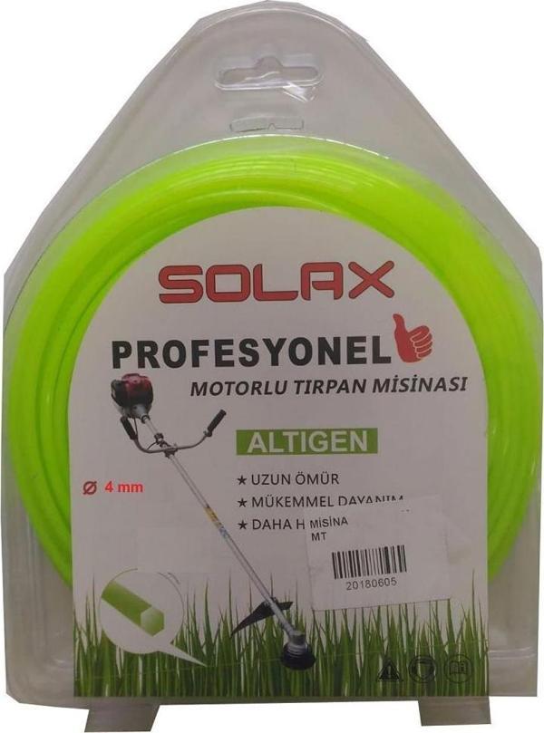 Solax Tırpan Misinası Altıgen 4 mm 25 mt - Image 1