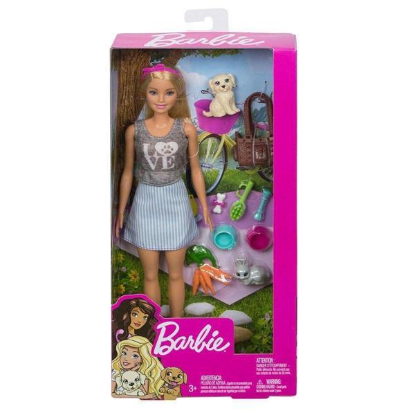 FPR48 Barbie ve Sevimli Hayvan Arkadaşları Kız Erkek Çocuk Oyuncak Eğitici Oyuncaklar - Image 1
