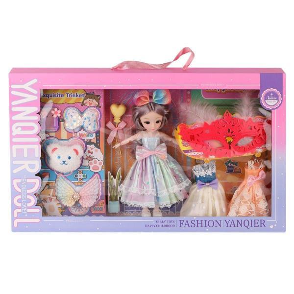 3688-033A Fashion Aksesuarlı Eklemli Bebek -Karsan Oyuncak Kız Erkek Çocuk Oyuncak Eğitici Oyuncakla - Image 1