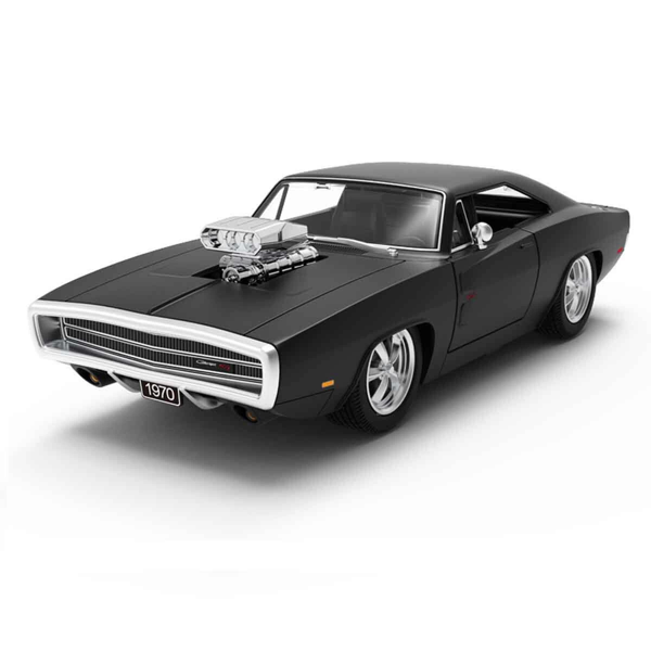 1:16 1970 Dodge Charger R/T Sesli ve Işıklı Uzaktan Kumandalı Araba Kız Erkek Çocuk Oyuncak Eğitici  - Image 1