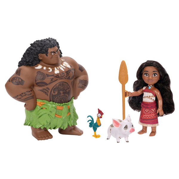 Disney Moana 2 Moana ve Maui Oyun Seti 15cm Kız Erkek Çocuk Oyuncak Eğitici Oyuncaklar - Image 1
