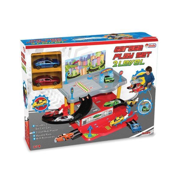 03067 2 KATLI GARAJ OYUN SETİ Kız Erkek Çocuk Oyuncak Eğitici Oyuncaklar - Image 1