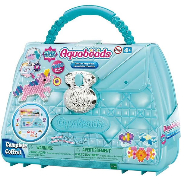 Aquabeads Çantalı Delüks Set 31914 Kız Erkek Çocuk Oyuncak Eğitici Oyuncaklar - Image 1