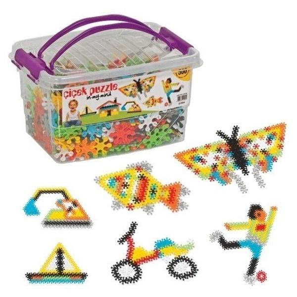 01904 Çiçek Puzzle 500 Parça Kız Erkek Çocuk Oyuncak Eğitici Oyuncaklar - Image 1