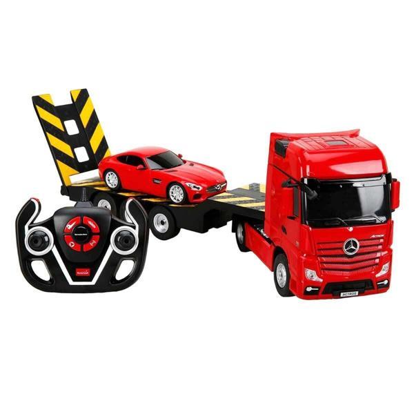 Rastar Kumandalı 1:26 Mercedes-Benz Actros Kız Erkek Çocuk Oyuncak Eğitici Oyuncaklar - Image 1