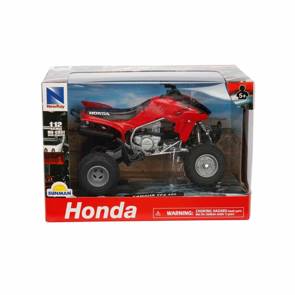 1:12 Honda TRX450R 2009 Atv Model Motor Kız Erkek Çocuk Oyuncak Eğitici Oyuncaklar - Image 1
