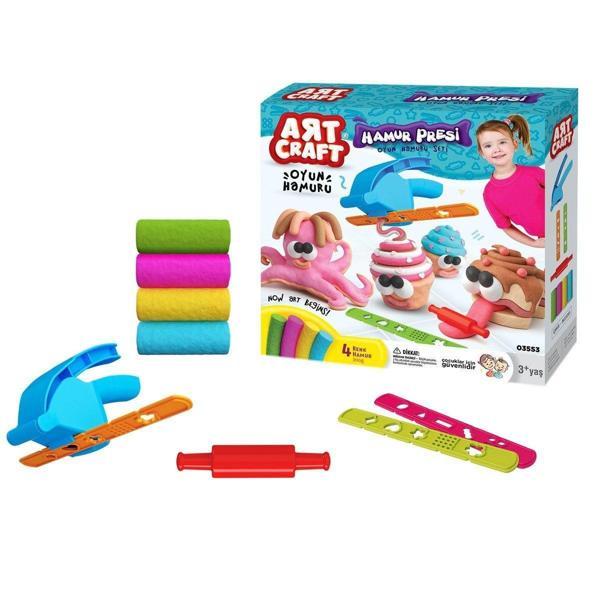 03553 Dede, El Presi Hamur Set 200 gr Kız Erkek Çocuk Oyuncak Eğitici Oyuncaklar - Image 1