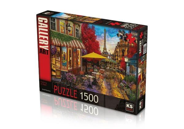 KS Puzzle 1500 Parça Evening İn Paris Paris'te Akşam Kız Erkek Çocuk Oyuncak Eğitici Oyuncaklar - Image 1