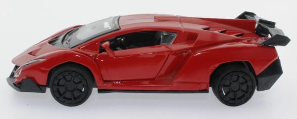Çek Bırak Kırmızı Metal Spor Araba Sl6607B Kız Erkek Çocuk Oyuncak Eğitici Oyuncaklar - Image 1