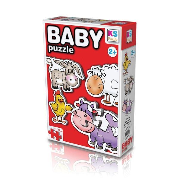 12002 Ks, Baby Puzzle Farm Kız Erkek Çocuk Oyuncak Eğitici Oyuncaklar - Image 1