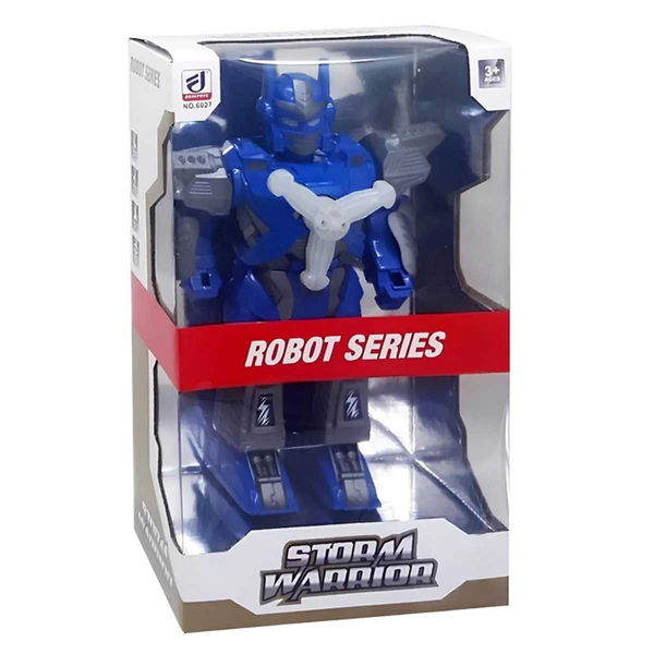 Storm Warrior Robot Kutulu Kız Erkek Çocuk Oyuncak Eğitici Oyuncaklar - Image 1