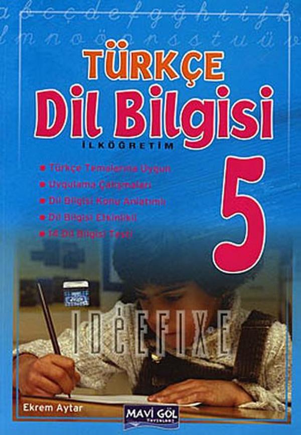 Mavi Göl Türkçe Dil Bilgisi 5 - Mavi Göl Yayınları - Image 1