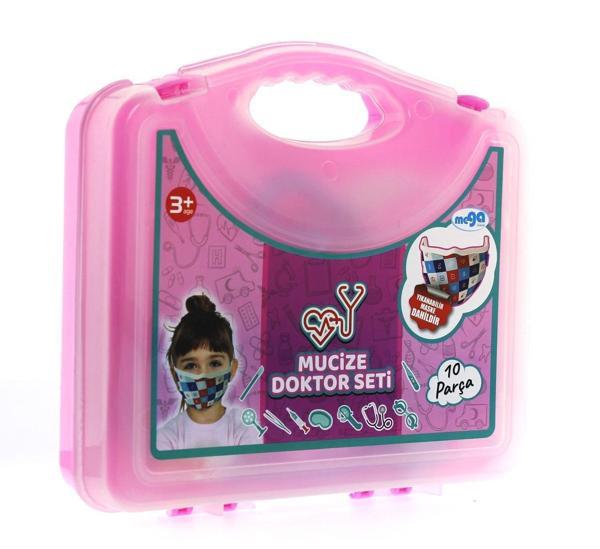 Mucize Doktor Seti Pembe Kız Erkek Çocuk Oyuncak Eğitici Oyuncaklar - Image 1