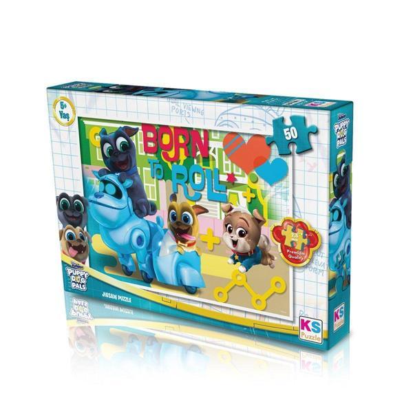 PDP709 KS Puppy Dog Pals / 50 Parça Puzzle Kız Erkek Çocuk Oyuncak Eğitici Oyuncaklar - Image 1