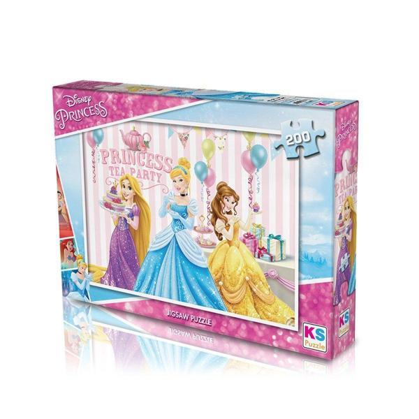 PR 113 KS, Prenses Puzzle 200 Parça Puzzle Kız Erkek Çocuk Oyuncak Eğitici Oyuncaklar - Image 1