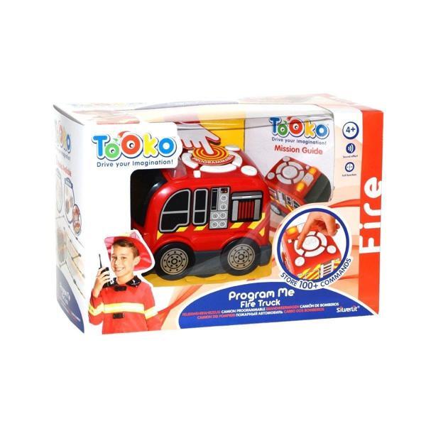 SIL/81470 Silverlit Tooko Programlanabilen İtfaiye Aracı Oyun Seti Kız Erkek Çocuk Oyuncak Eğitici O - Image 1