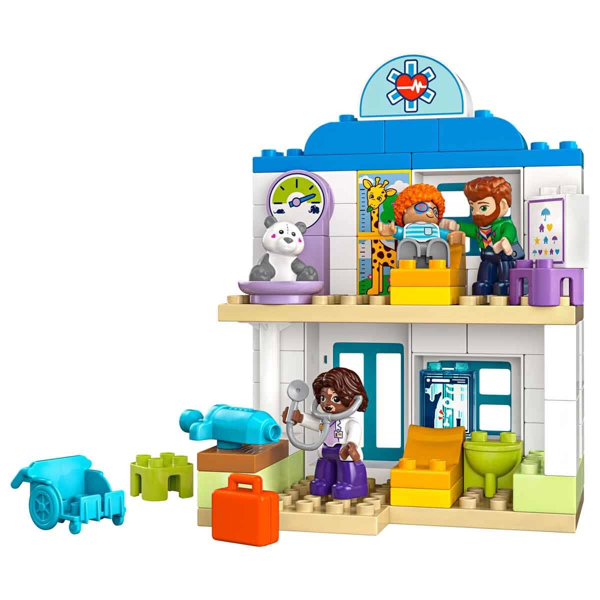 LEGO DUPLO Kasabası İlk Doktor Ziyareti 10449 Kız Erkek Çocuk Oyuncak Eğitici Oyuncaklar - Image 1