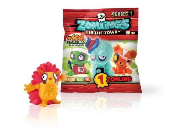 Zomlings Tekli Figür Seri 1 Kız Erkek Çocuk Oyuncak Eğitici Oyuncaklar - Image 1