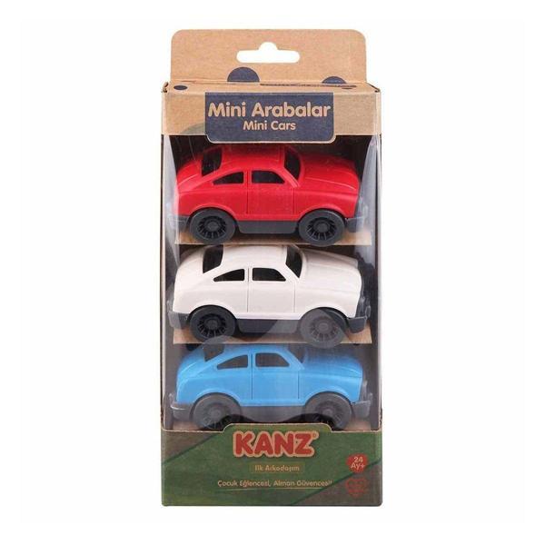 30812 Kanz 3'lü Mini Arabalar / +24 ay Kız Erkek Çocuk Oyuncak Eğitici Oyuncaklar - Image 1