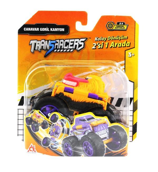 Transracers Dönüşen Araçlar Canavar Goril / Kamyon Kız Erkek Çocuk Oyuncak Eğitici Oyuncaklar - Image 1