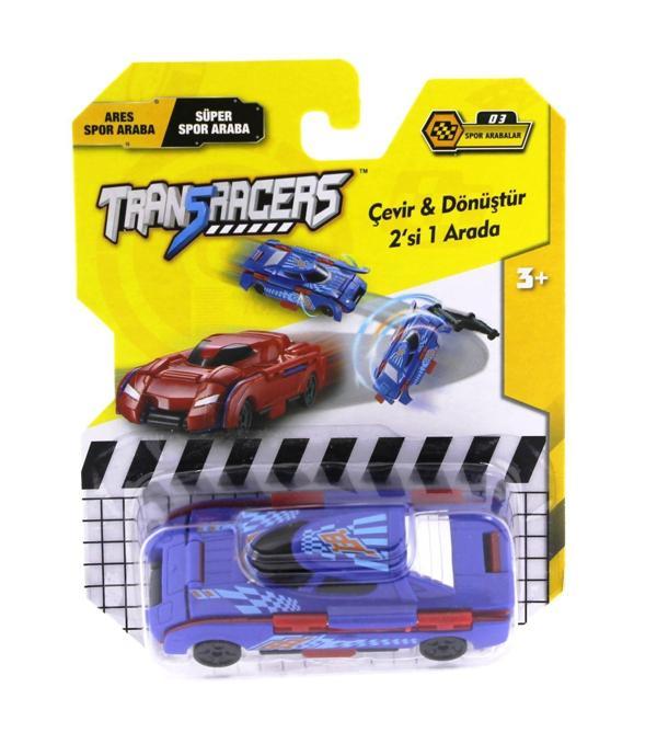 Transracers Dönüşen Araçlar Spor Arabalar Ares / Süper Kız Erkek Çocuk Oyuncak Eğitici Oyuncaklar - Image 1