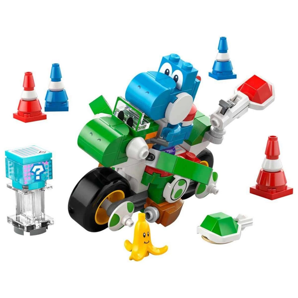 LEGO Super Mario: Mario Kart – Yoshi Bike 72031 Kız Erkek Çocuk Oyuncak Eğitici Oyuncaklar - Image 1