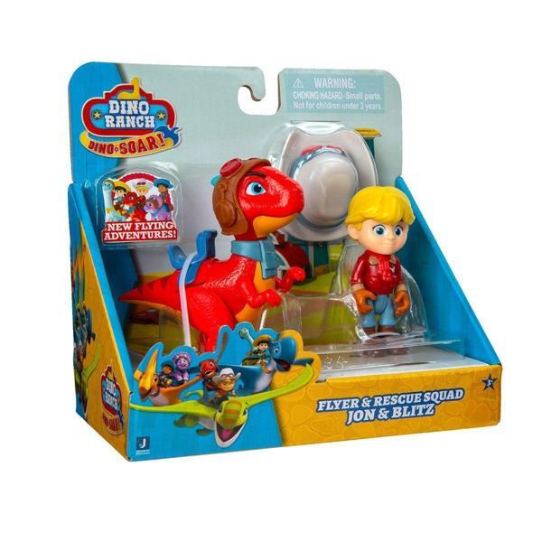 DNA00401 Dino Ranch 2li Figür Paketi - DNR0003 +3 yaş Kız Erkek Çocuk Oyuncak Eğitici Oyuncaklar - Image 1