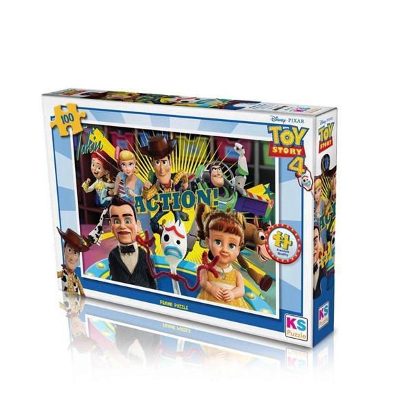 TS 714 Puzzle 100/TOY STORY 4 PUZZLE 100 PARÇA Kız Erkek Çocuk Oyuncak Eğitici Oyuncaklar - Image 1