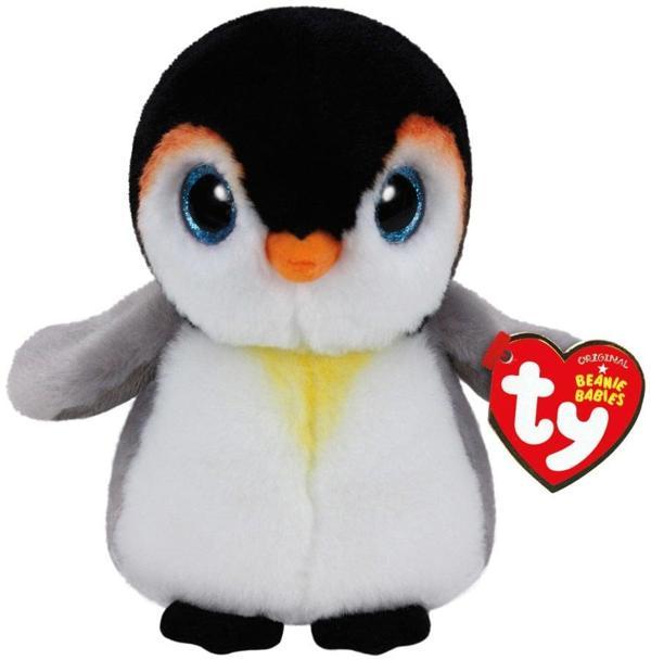 TY Beanie Babies Pongo Penguen Peluş 15cm Kız Erkek Çocuk Oyuncak Eğitici Oyuncaklar - Image 1