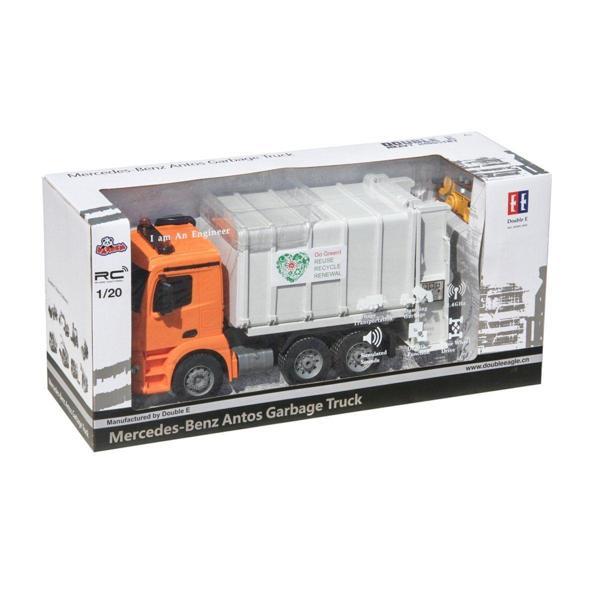 E560-003 Kumandalı Şarjlı Çöp Kamyonu 1:20 Kız Erkek Çocuk Oyuncak Eğitici Oyuncaklar - Image 1