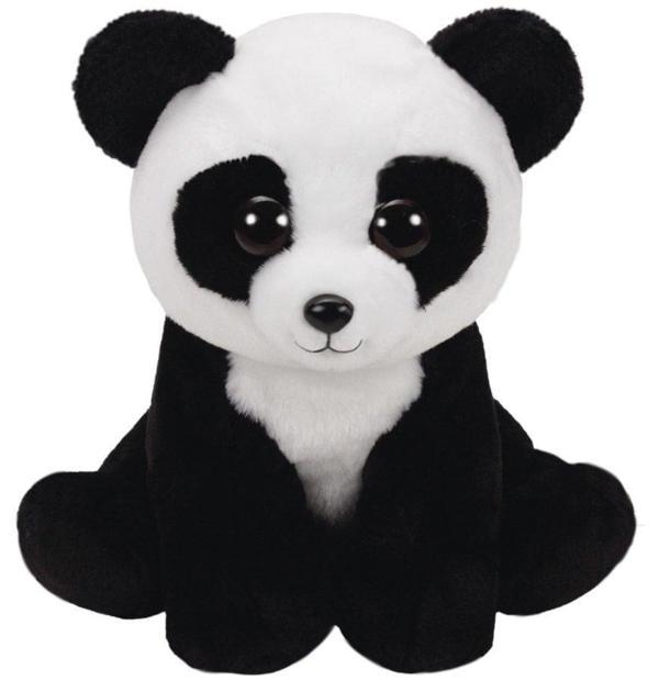TY Beanie Boo´s Baboo Panda Peluş 25cm Kız Erkek Çocuk Oyuncak Eğitici Oyuncaklar - Image 1
