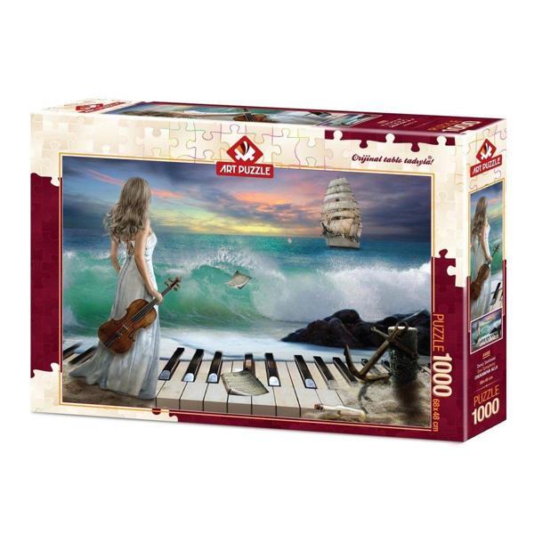 4468 DENİZ SENFONİSİ/ ART puzzle 1000 parça Kız Erkek Çocuk Oyuncak Eğitici Oyuncaklar - Image 1