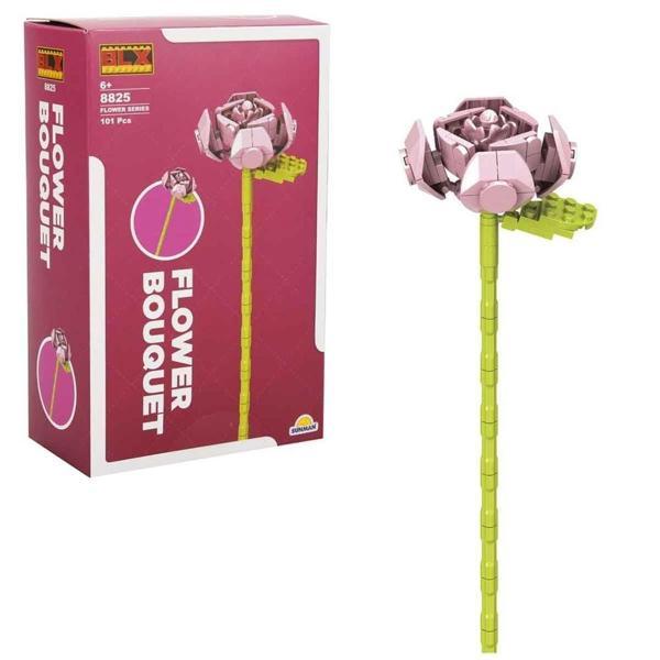 S01004694 FLOWER SET TEKLİ GÜL 101PRÇ -SUN Kız Erkek Çocuk Oyuncak Eğitici Oyuncaklar - Image 1
