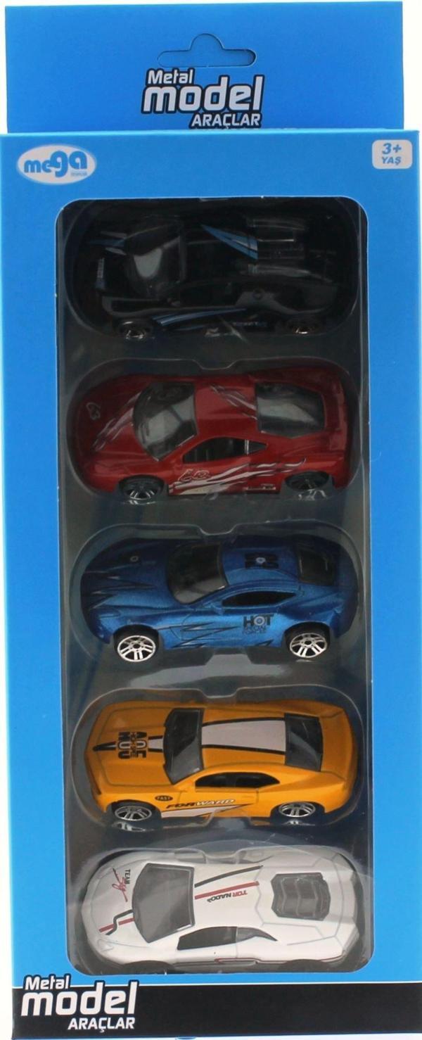 5 Li Die Cast Spor Arabalar Tır1025 Kız Erkek Çocuk Oyuncak Eğitici Oyuncaklar - Image 1