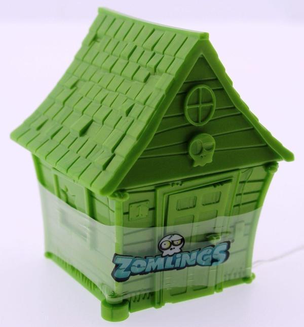 Zomlings İkili Figür Ve Yeşil Ev Seri 1 P00971 Kız Erkek Çocuk Oyuncak Eğitici Oyuncaklar - Image 1