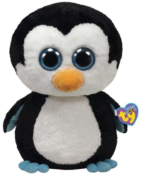 TY Beanie Boo´s Waddles Penguen Peluş 40cm Kız Erkek Çocuk Oyuncak Eğitici Oyuncaklar - Image 1