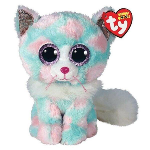 Ty Beanie Boos Peluş Kedi Opal 15cm Kız Erkek Çocuk Oyuncak Eğitici Oyuncaklar - Image 1