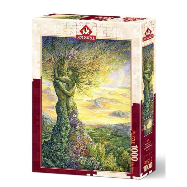 5175 Art Puzzle Doğanın Aşkı 1000 Parça Puzzle Kız Erkek Çocuk Oyuncak Eğitici Oyuncaklar - Image 1