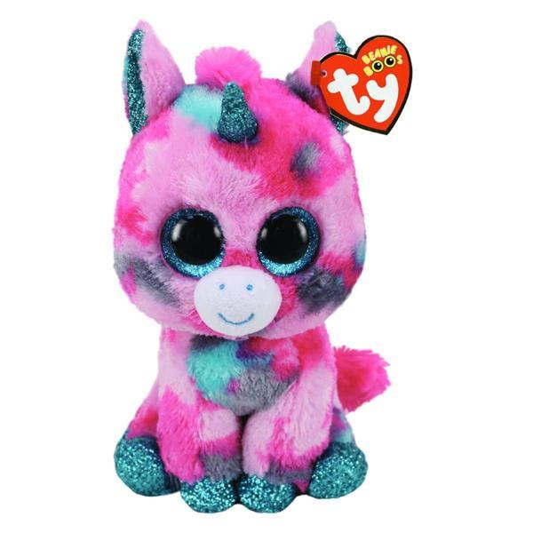 Ty Beanie Boos Peluş Unicorn Gumball 15cm Kız Erkek Çocuk Oyuncak Eğitici Oyuncaklar - Image 1