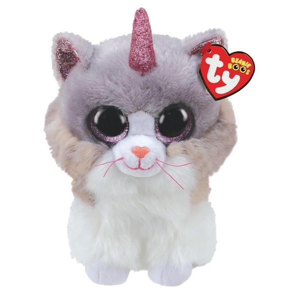 Ty Beanie Boos Peluş Unicorn Kedi Asher 22cm Kız Erkek Çocuk Oyuncak Eğitici Oyuncaklar - Image 1